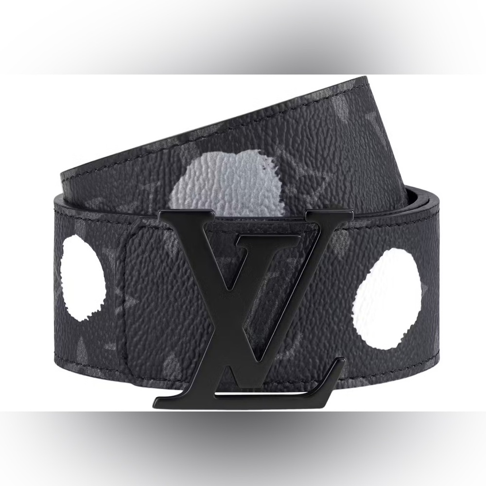 Louis Vuitton x Yayoi Kusama LV Initiales 40MM Reversible Belt size 90